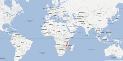 Mosambiik maailmakaardil